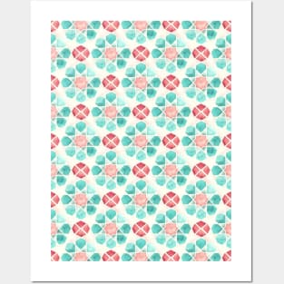 Islamic geometric pattern #5 Posters and Art